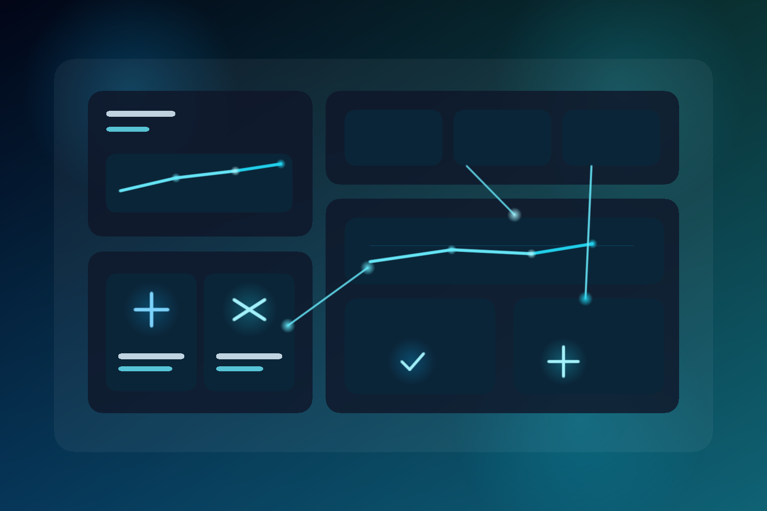 Enterprise AI control room with customer support workflows, sales lead routing, and human teams collaborating around intelligent dashboards