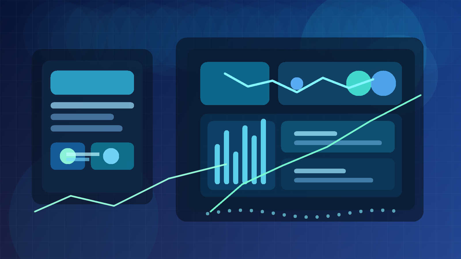 Mobility marketplace teams reviewing AI driver guidance, live route intelligence, and voice booking workflows across a modern blue operations command center