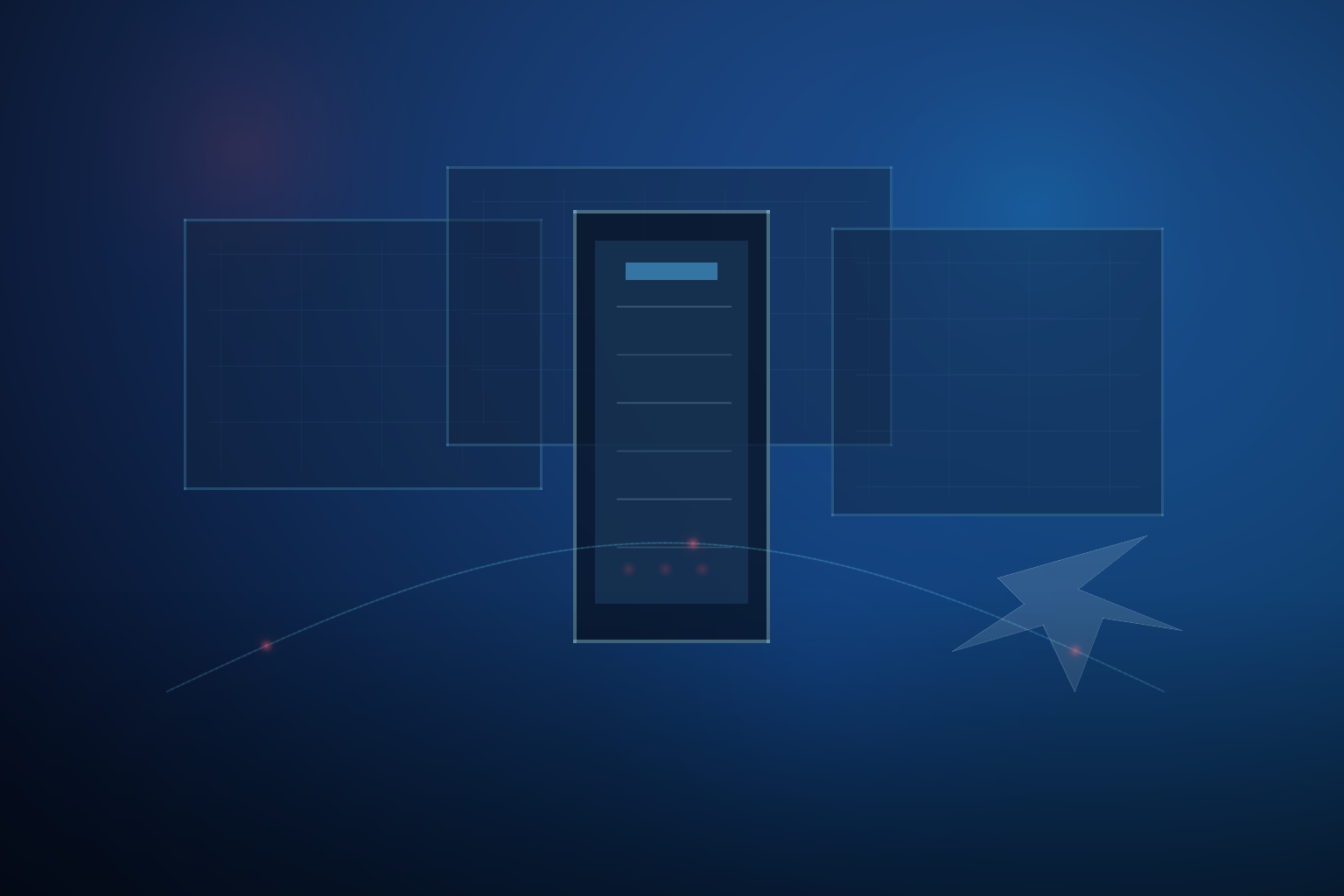 Airline digital engineering leaders reviewing mobile app test coverage, release readiness dashboards, and AI-assisted refactor workflows in a modern blue-red operations studio inspired by premium air travel