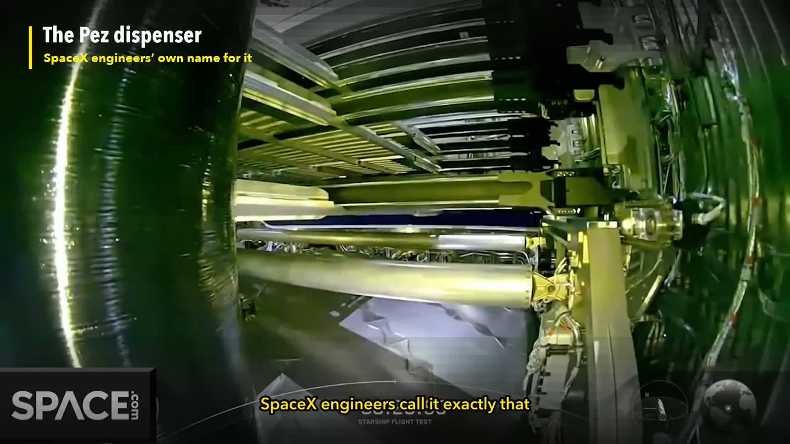 A frame from a published cut showing an on-screen card, a source credit and a burned-in subtitle